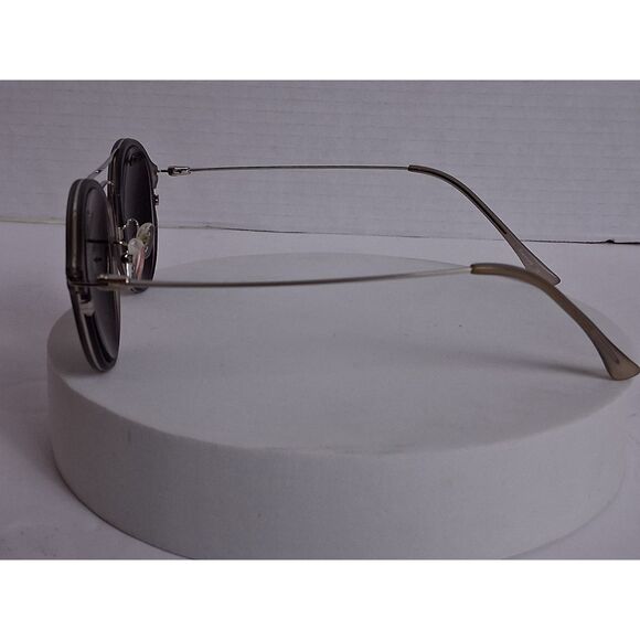 Firmoo Modern Aviator ST7227 49-21-143 Clear Gray Eyeglasses Frames - Picture 8 of 15